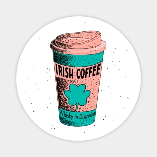 Irish Coffee Travel Mug Magnet